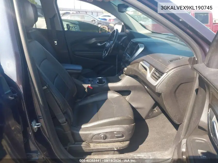 3GKALVEX9KL190745 2019 GMC Terrain Slt