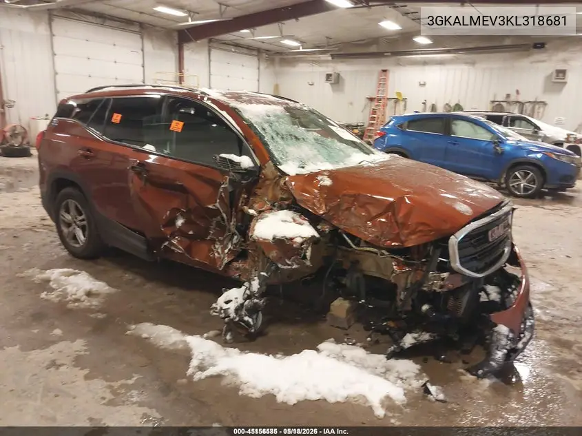 3GKALMEV3KL318681 2019 GMC Terrain Sle