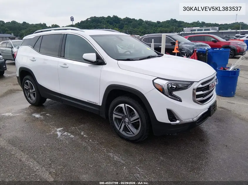 2019 GMC Terrain Slt VIN: 3GKALVEV5KL383537 Lot: 45237799
