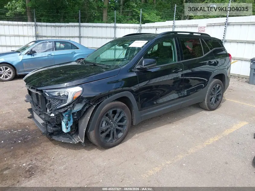 2019 GMC Terrain Sle VIN: 3GKALTEV9KL304035 Lot: 45327321