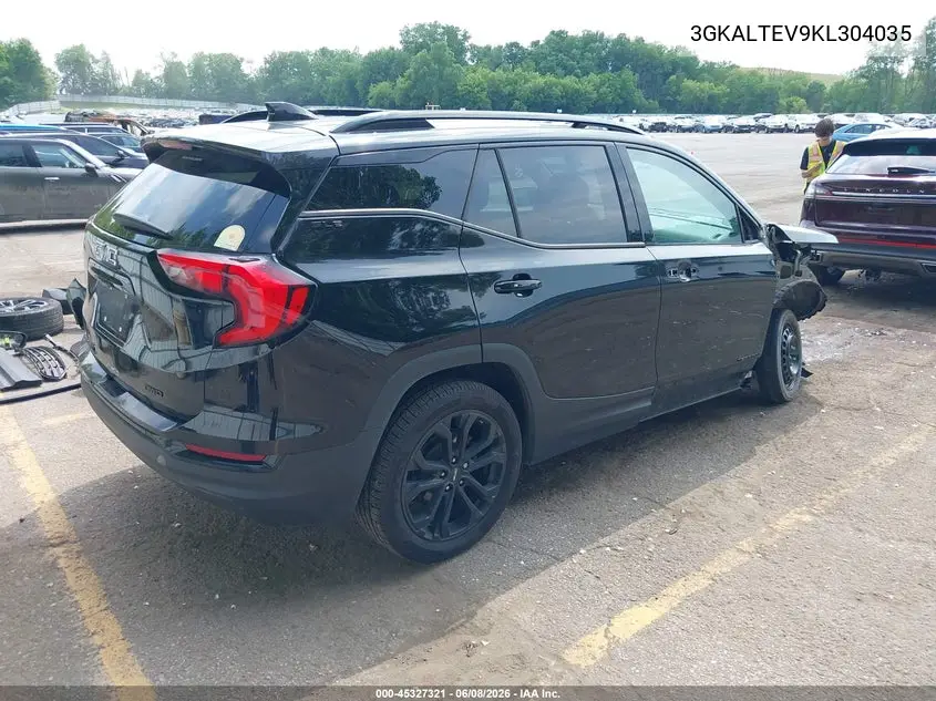 2019 GMC Terrain Sle VIN: 3GKALTEV9KL304035 Lot: 45327321