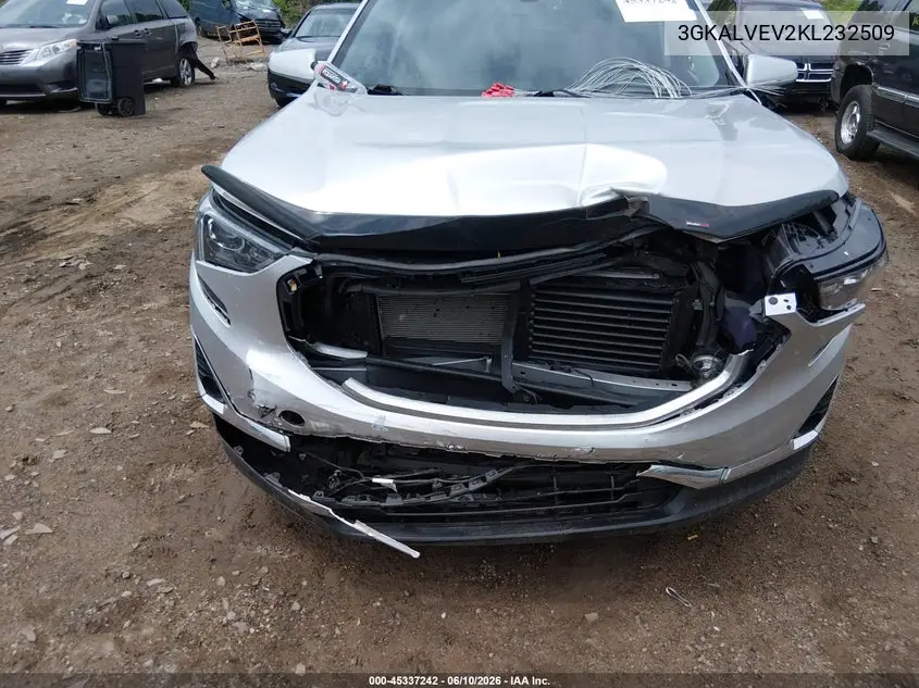 2019 GMC Terrain Slt VIN: 3GKALVEV2KL232509 Lot: 45337242