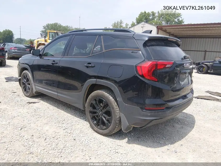 2019 GMC Terrain Slt VIN: 3GKALVEV7KL261049 Lot: 45662973