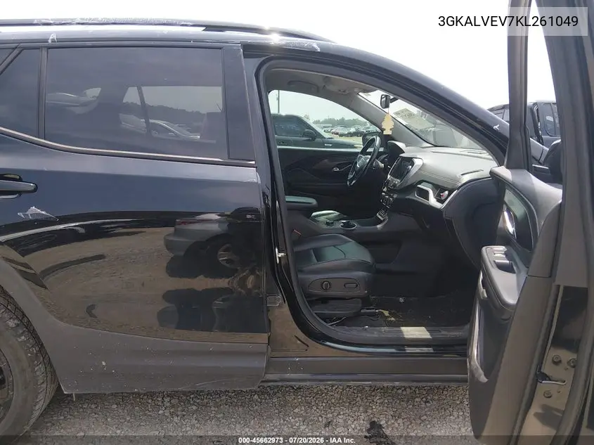 2019 GMC Terrain Slt VIN: 3GKALVEV7KL261049 Lot: 45662973
