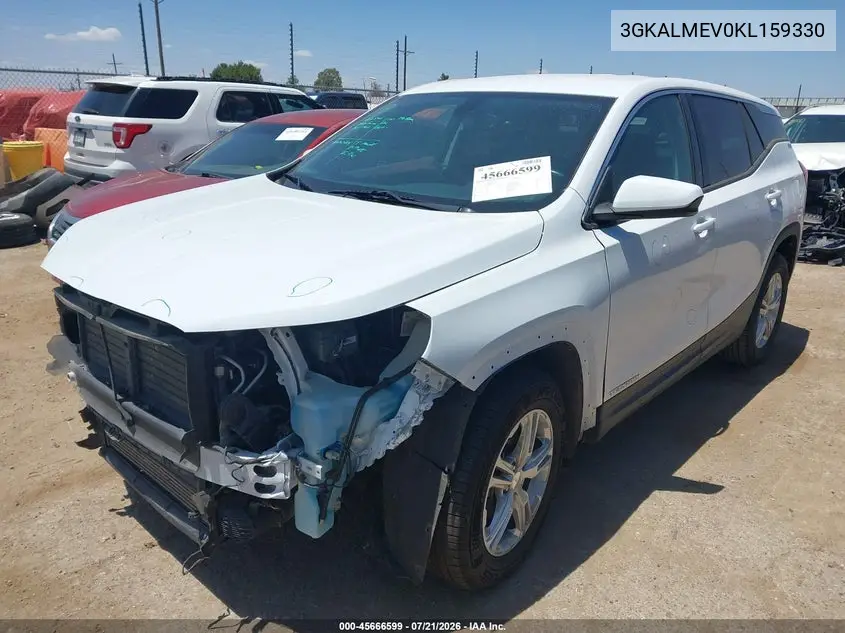 2019 GMC Terrain Sle VIN: 3GKALMEV0KL159330 Lot: 45666599