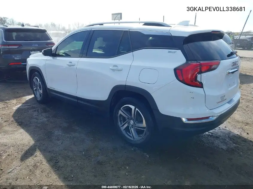 3GKALPEV0LL338681 2020 GMC Terrain Fwd Slt