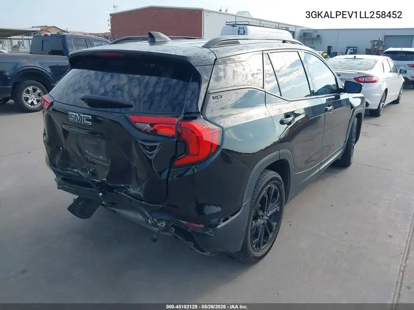 2020 GMC Terrain Fwd Slt VIN: 3GKALPEV1LL258452 Lot: 45182129