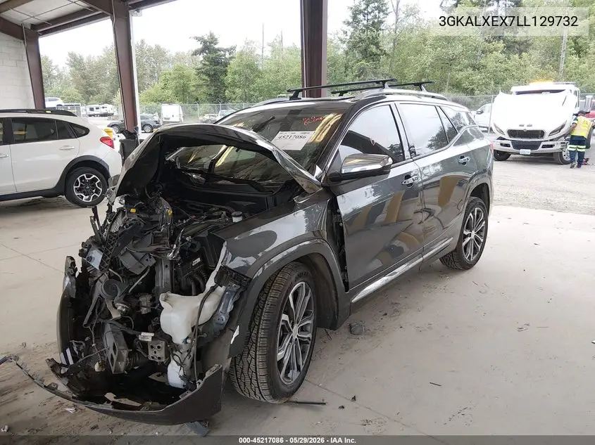 2020 GMC Terrain Awd Denali VIN: 3GKALXEX7LL129732 Lot: 45217086