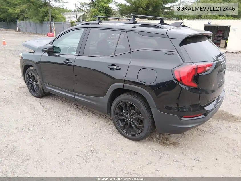 2020 GMC Terrain Fwd Sle VIN: 3GKALMEV7LL212445 Lot: 45419439