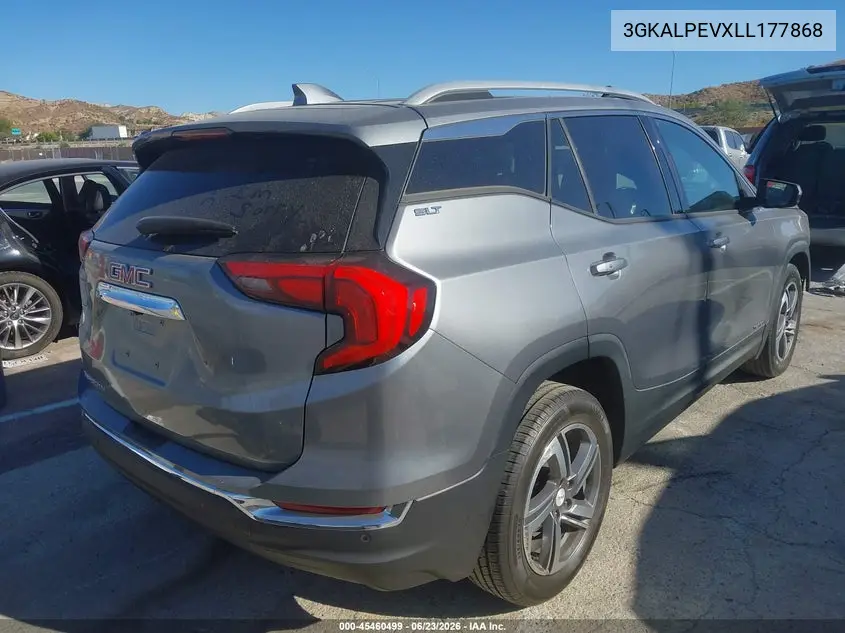 2020 GMC Terrain Fwd Slt VIN: 3GKALPEVXLL177868 Lot: 45460499