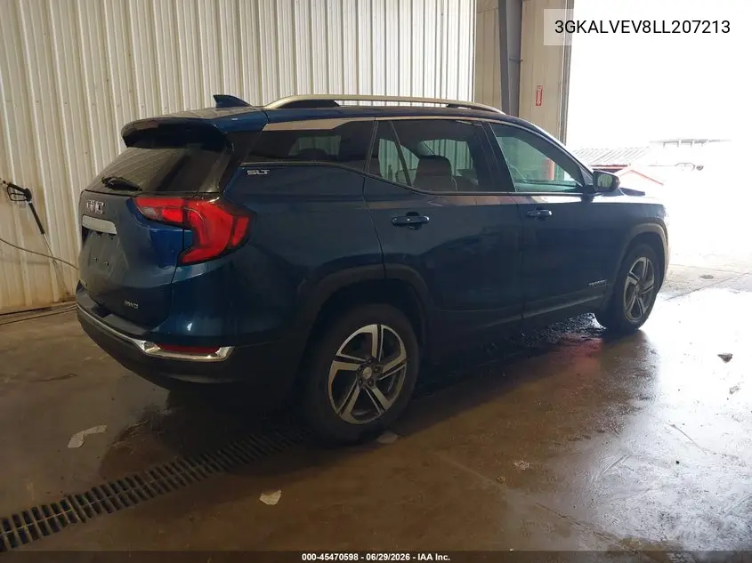 2020 GMC Terrain Awd Slt VIN: 3GKALVEV8LL207213 Lot: 45470598