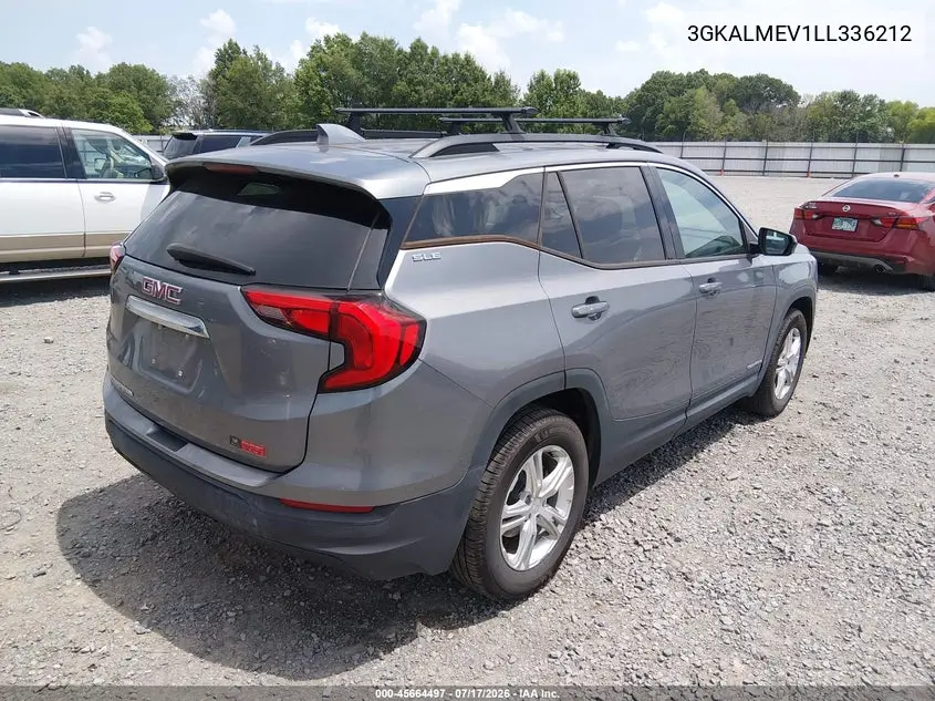2020 GMC Terrain Fwd Sle VIN: 3GKALMEV1LL336212 Lot: 45664497