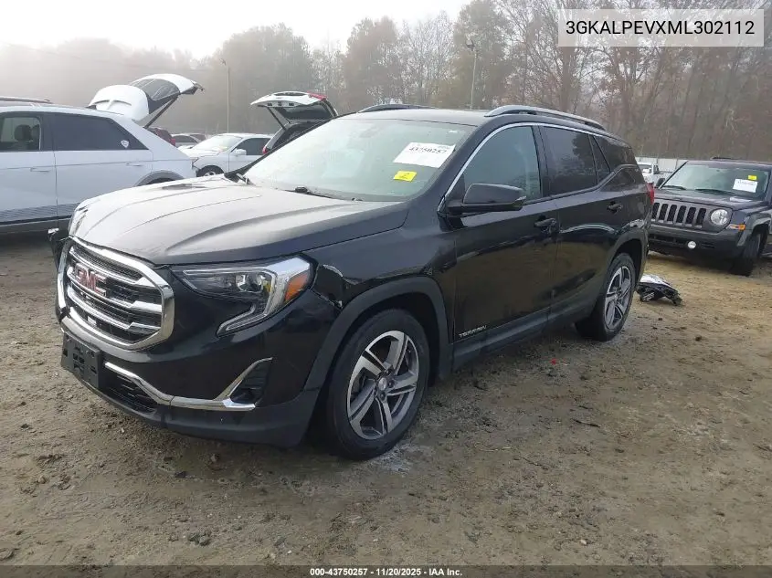 3GKALPEVXML302112 2021 GMC Terrain Fwd Slt