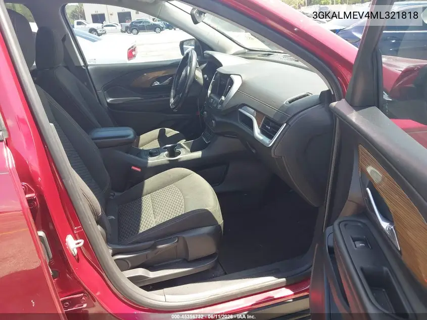 2021 GMC Terrain Fwd Sle VIN: 3GKALMEV4ML321818 Lot: 45356732