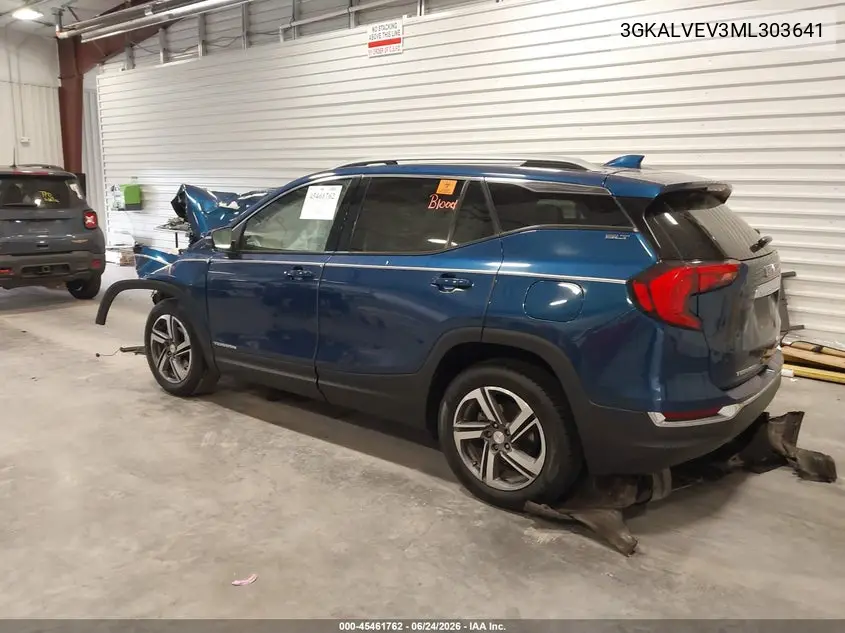 2021 GMC Terrain Awd Slt VIN: 3GKALVEV3ML303641 Lot: 45461762
