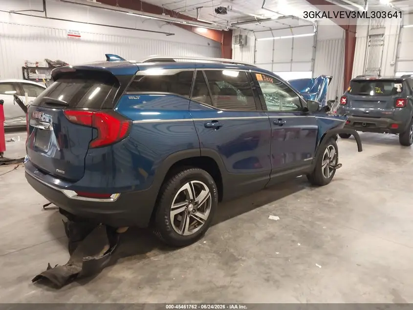 2021 GMC Terrain Awd Slt VIN: 3GKALVEV3ML303641 Lot: 45461762