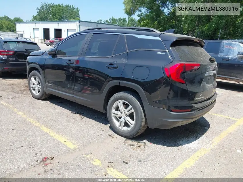 2021 GMC Terrain Fwd Sle VIN: 3GKALMEV2ML380916 Lot: 45613858