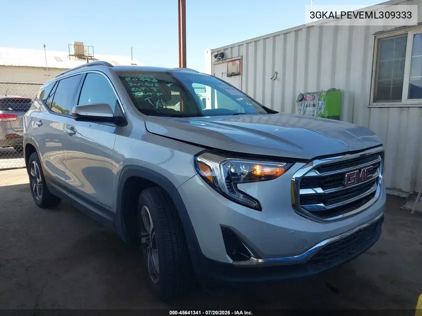 2021 GMC Terrain Fwd Slt VIN: 3GKALPEV6ML309333 Lot: 45641341