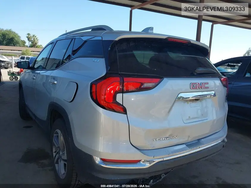 2021 GMC Terrain Fwd Slt VIN: 3GKALPEV6ML309333 Lot: 45641341