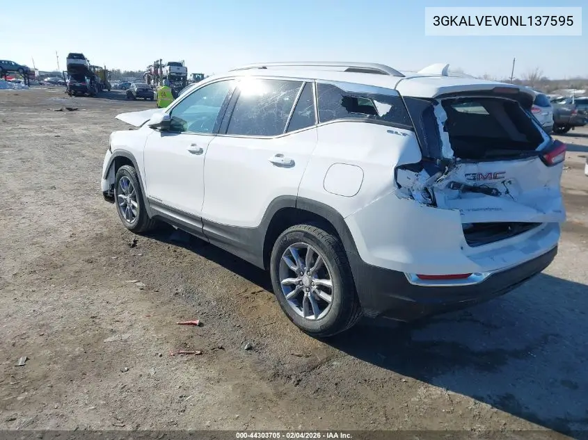 2022 GMC Terrain Awd Slt VIN: 3GKALVEV0NL137595 Lot: 44303705