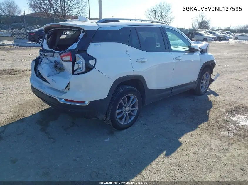 2022 GMC Terrain Awd Slt VIN: 3GKALVEV0NL137595 Lot: 44303705