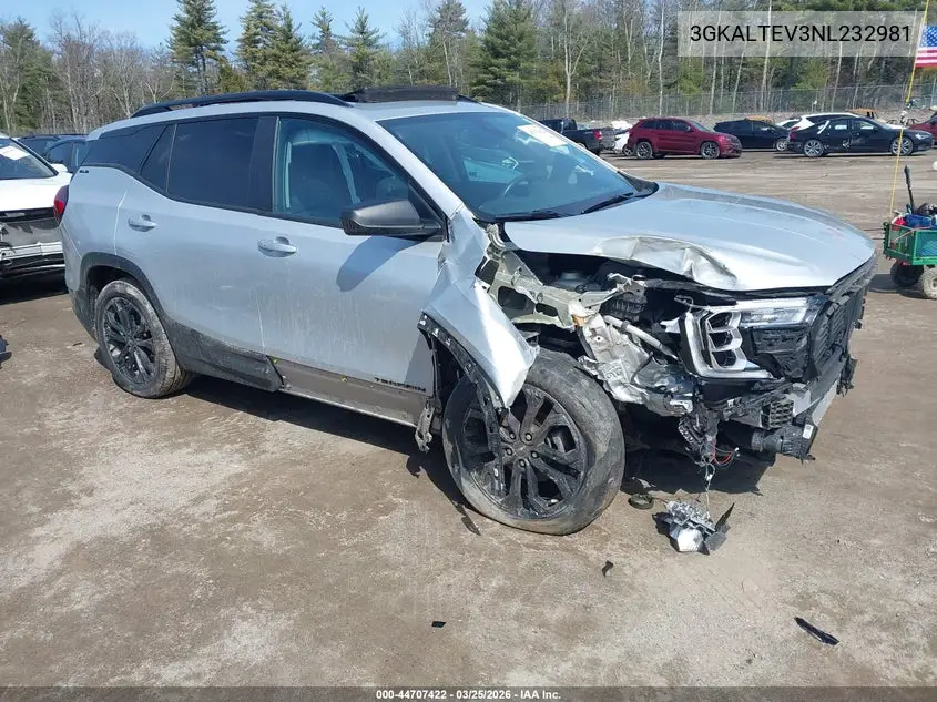 2022 GMC Terrain Awd Sle VIN: 3GKALTEV3NL232981 Lot: 44707422
