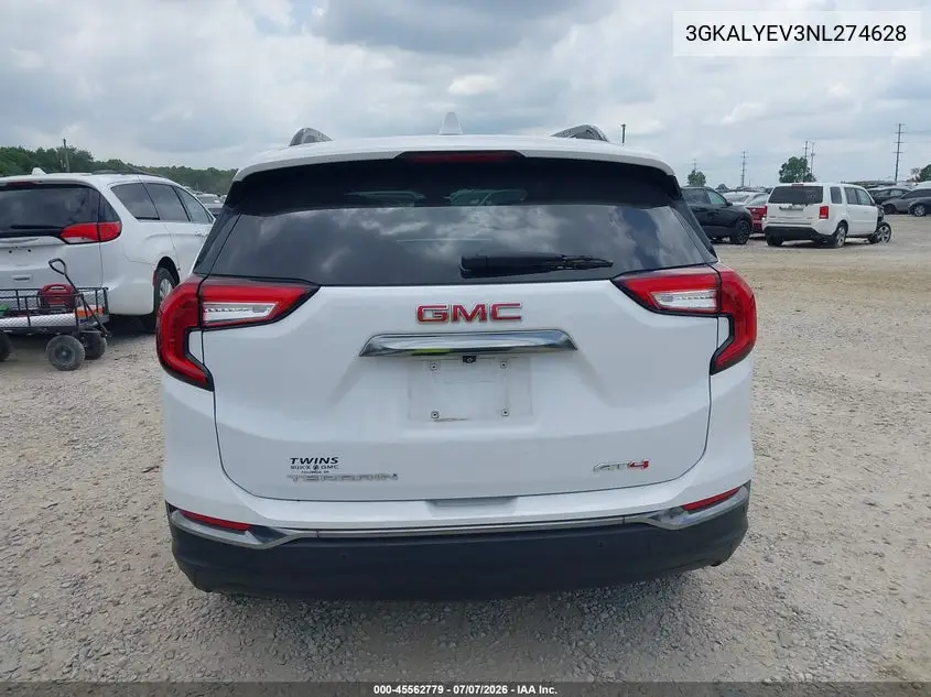 2022 GMC Terrain Awd At4 VIN: 3GKALYEV3NL274628 Lot: 45562779