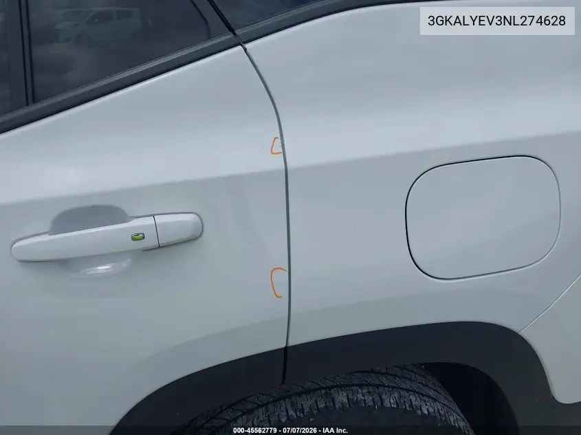 2022 GMC Terrain Awd At4 VIN: 3GKALYEV3NL274628 Lot: 45562779