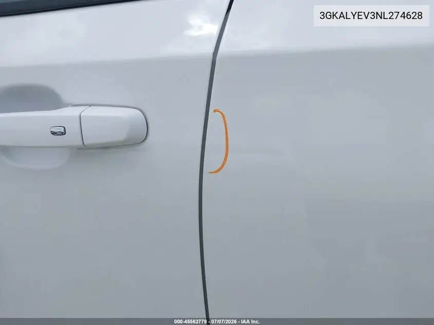 2022 GMC Terrain Awd At4 VIN: 3GKALYEV3NL274628 Lot: 45562779