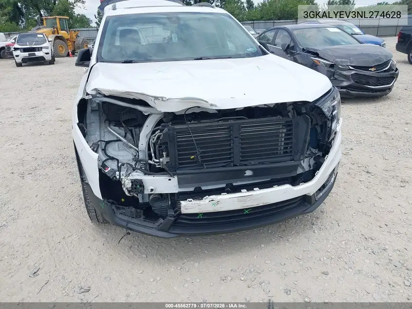 2022 GMC Terrain Awd At4 VIN: 3GKALYEV3NL274628 Lot: 45562779