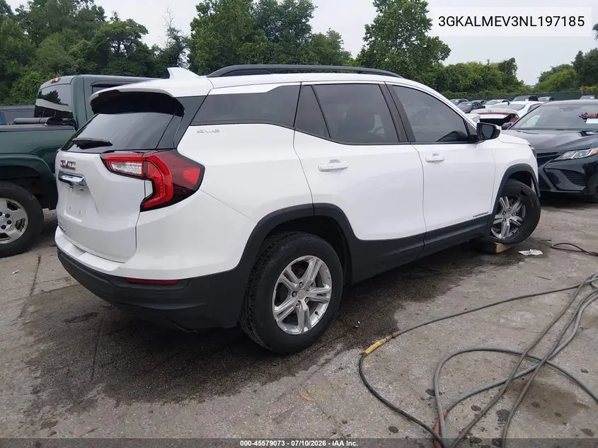 2022 GMC Terrain Fwd Sle VIN: 3GKALMEV3NL197185 Lot: 45579073