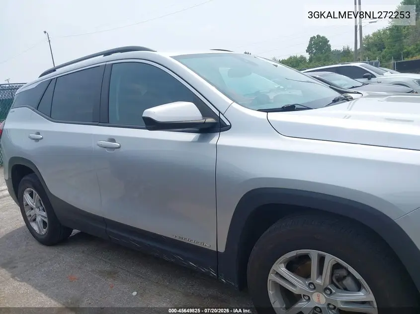 2022 GMC Terrain Fwd Sle VIN: 3GKALMEV8NL272253 Lot: 45649825