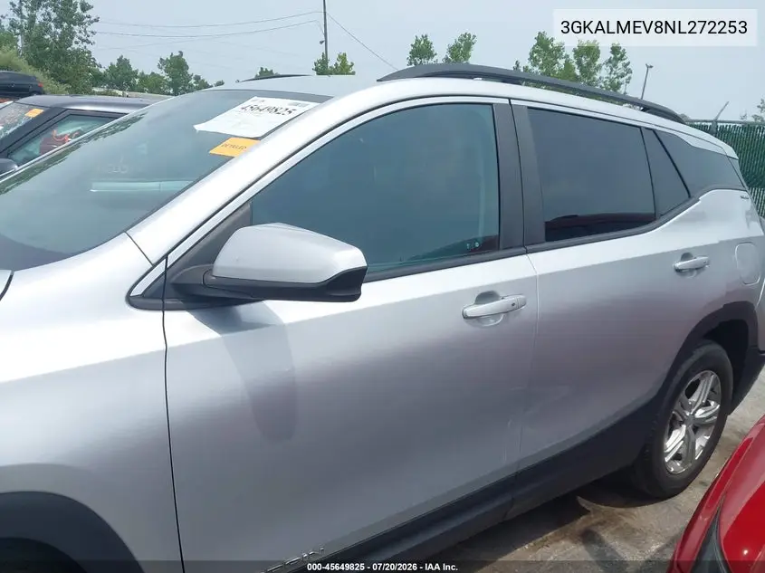 2022 GMC Terrain Fwd Sle VIN: 3GKALMEV8NL272253 Lot: 45649825