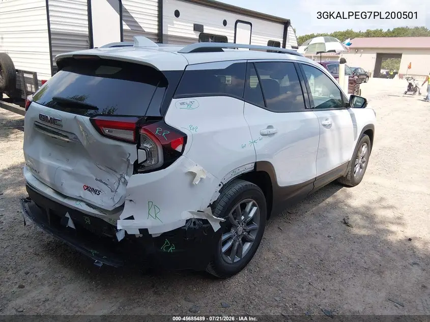 2023 GMC Terrain Fwd Slt VIN: 3GKALPEG7PL200501 Lot: 45685489