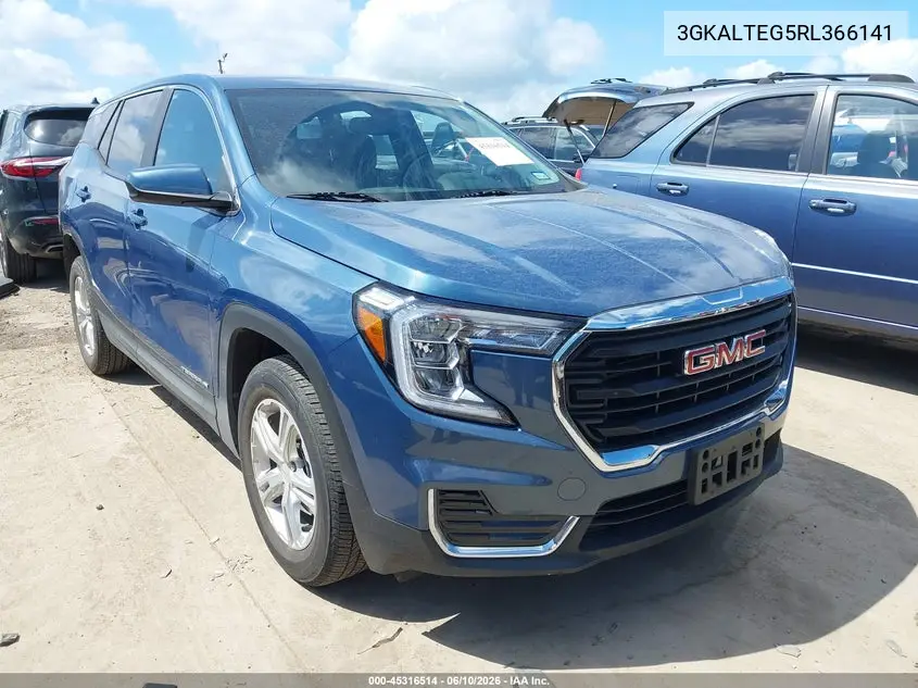 2024 GMC Terrain Awd Sle VIN: 3GKALTEG5RL366141 Lot: 45316514