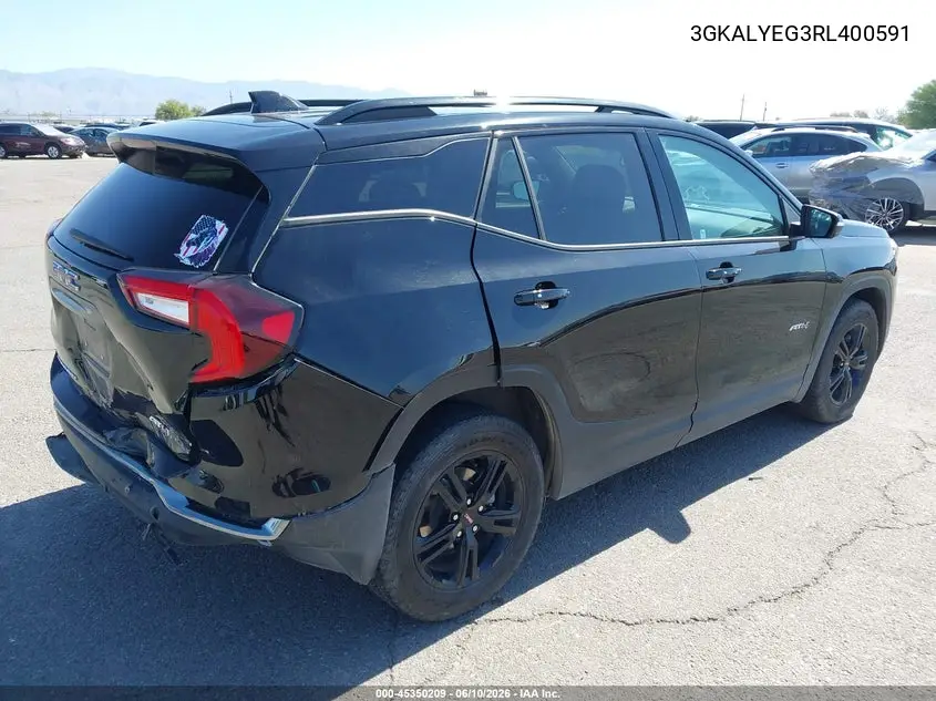 2024 GMC Terrain Awd At4 VIN: 3GKALYEG3RL400591 Lot: 45350209