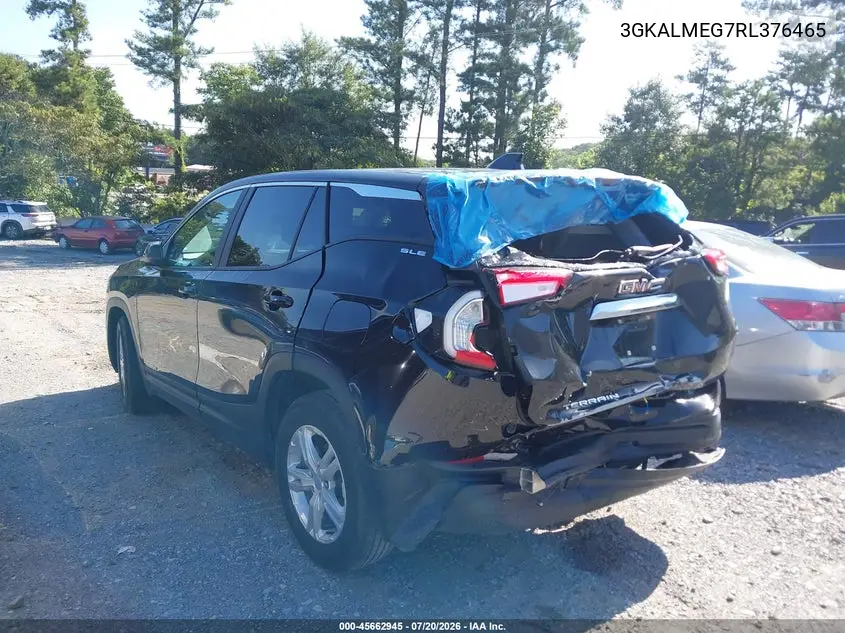 2024 GMC Terrain Fwd Sle VIN: 3GKALMEG7RL376465 Lot: 45662945