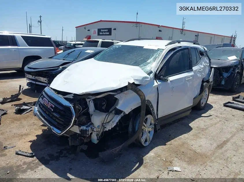 2024 GMC Terrain Fwd Sle VIN: 3GKALMEG6RL270332 Lot: 45677383