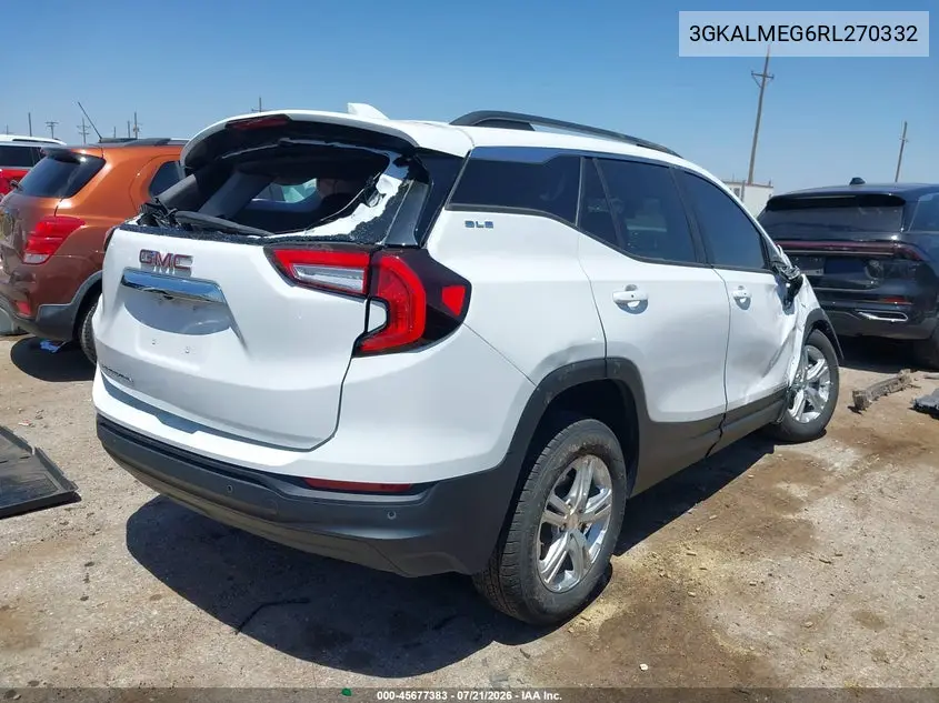 2024 GMC Terrain Fwd Sle VIN: 3GKALMEG6RL270332 Lot: 45677383