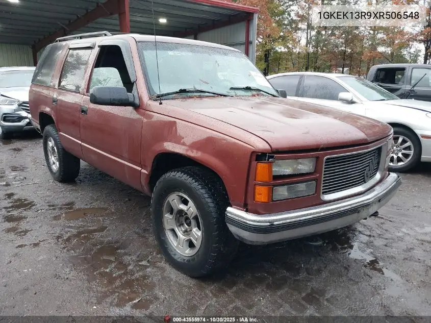 1GKEK13R9XR506548 1999 GMC Yukon Slt Cmi
