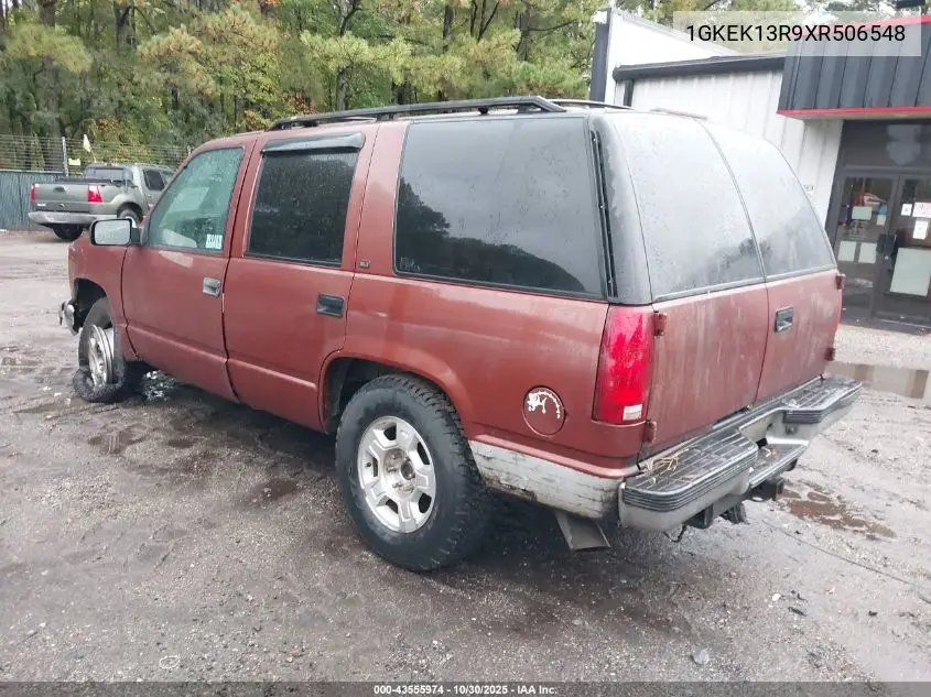 1GKEK13R9XR506548 1999 GMC Yukon Slt Cmi