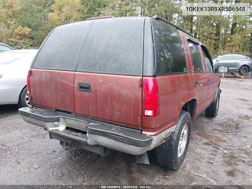 1GKEK13R9XR506548 1999 GMC Yukon Slt Cmi
