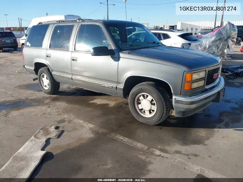 1GKEC13R0XJ801274 1999 GMC Yukon Sle