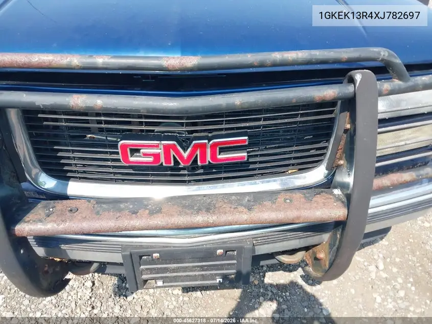1999 GMC Yukon Slt Gm Buypower VIN: 1GKEK13R4XJ782697 Lot: 45627318