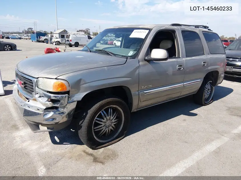 2000 GMC Yukon VIN: 1GKEK13T0YJ197452 Lot: 45460233