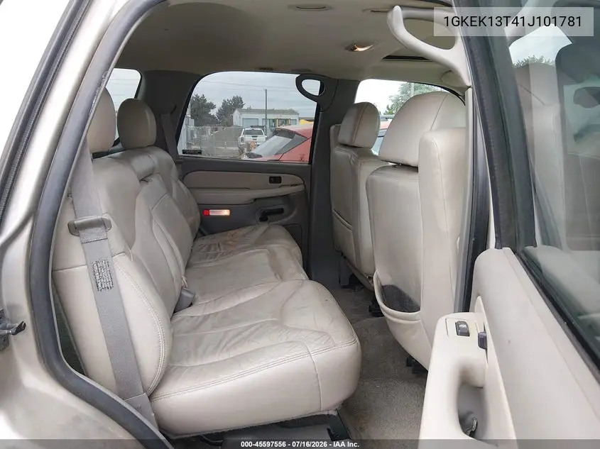 2001 GMC Yukon Slt VIN: 1GKEK13T41J101781 Lot: 45597556