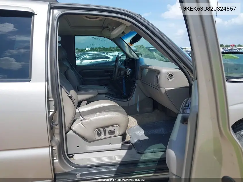 2002 GMC Yukon Denali VIN: 1GKEK63U82J324557 Lot: 45441147