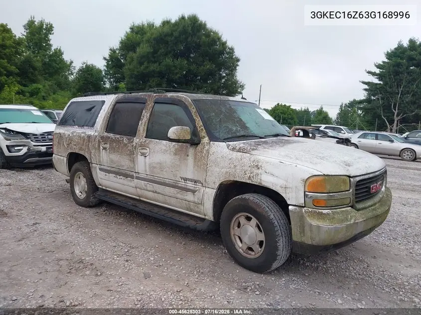 2003 GMC Yukon Xl 1500 Slt VIN: 3GKEC16Z63G168996 Lot: 45625303