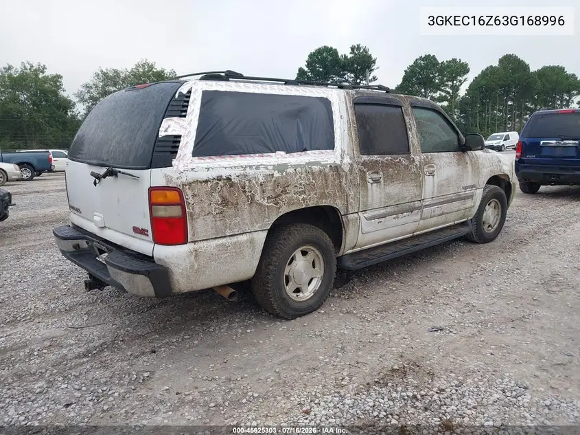 2003 GMC Yukon Xl 1500 Slt VIN: 3GKEC16Z63G168996 Lot: 45625303