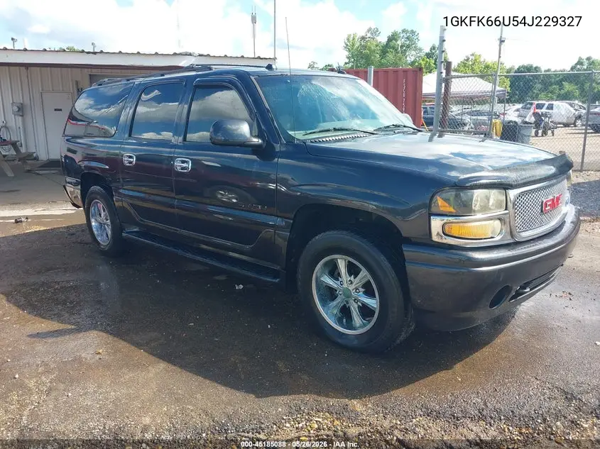 2004 GMC Yukon Xl 1500 Denali VIN: 1GKFK66U54J229327 Lot: 45185088